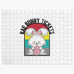Bad Bunny Puzzles - Bad Bunny tickets Jigsaw Puzzle
