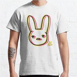 Bad Bunny T-Shirts - Bad Bunny neon  Classic T-Shirt