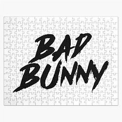 Bad Bunny Puzzles - Bad Bunny font Jigsaw Puzzle