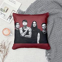 Bad Omens - Cinematic Industrial Sound Bad Omens Throw Pillow