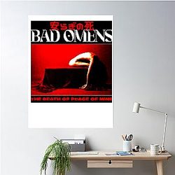 Bad Omens The Death Of Peace Of Mind Poster Premium Merch Store
