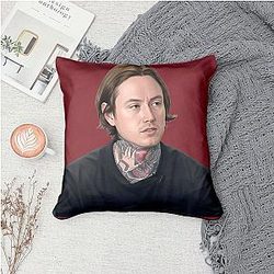 Bad Omens - Blending Heavy and Pop Melodies Bad Omens Throw Pillow