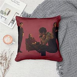 Bad Omens - Los Angeles California Band Bad Omens Throw Pillow