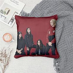 Bad Omens LA 2101 - American metalcore band from Virginia Bad Omens Throw Pillow