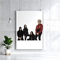 Bad Omens LA 2101 - American metalcore band from Virginia Bad Omens Poster