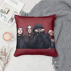 Bad Omens LA 2101 - Known for cinematic and industrial sound Bad Omens Throw Pillow