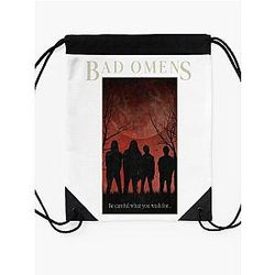 Day Gifts Bad Omens Graphic For Fans Drawstring Bag Premium Merch Store