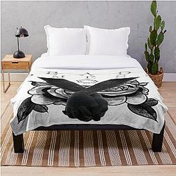 Best Of Seller Of Design Art Bad Omens Blanket Premium Merch Store