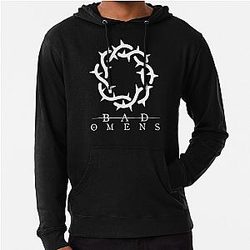 Mens Womens Bad Omens Band Logo Teesshirts Gifts For Movie Fans Hoodie Premium Merch Store