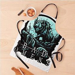 Gift For Men Bad Omens Gift For Birthday Apron Premium Merch Store