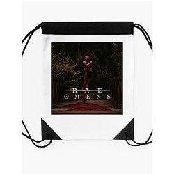 Bad Omens Cover Bad Omens Drawstring Bag Premium Merch Store
