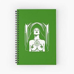 Satanische non Bad Religion Spiral Notebook