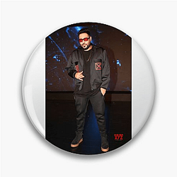 Badshah ユニークな音楽融合モチーフ Badshah ピン