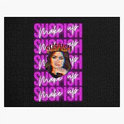 Bailey Sarian Makeup Tshirt - Bailey Sarian Skull Sticker Jigsaw Puzzle RB1608