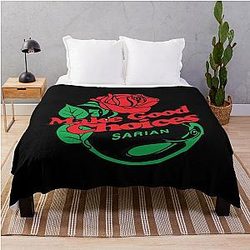 Bailey Sarian Fan  Throw Blanket RB1608
