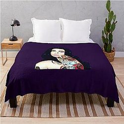 Casetify bailey sarian funny Throw Blanket RB1608