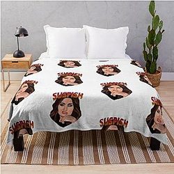 Bailey Sarian Susspish Tshirt  Throw Blanket RB1608