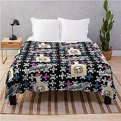 Bailey Sarian MakeupTshirt - Bailey Sarian Mystery Sticker Throw Blanket RB1608