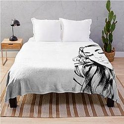 Bailey Sarian Suspish Tshirt Throw Blanket RB1608