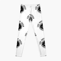 Bailey sarian merch sheep red Leggings RB1608