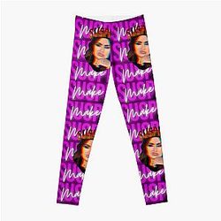 Bailey Sarian Makeup Tshirt - Bailey Sarian Skull Sticker Leggings RB1608