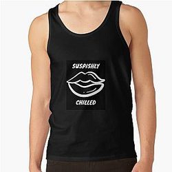 Bailey Sarian Suspish-SUSPISHLY CHILLED  Tank Top RB1608