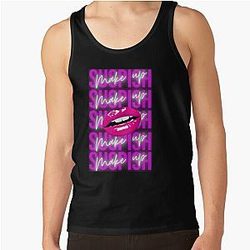 Bailey Sarian Makeup Tshirt - Bailey Sarian Slip Sticker Tank Top RB1608