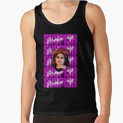 Bailey Sarian Makeup Tshirt - Bailey Sarian Skull Sticker Tank Top RB1608