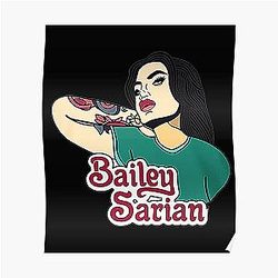 Bailey Sarian Hoodies Poster RB1608