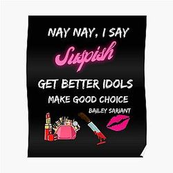 Bailey Sarian Make Up Tshirt Poster RB1608