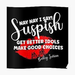 Bailey Sarian Suspish Poster RB1608