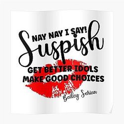 Bailey Sarian Suspish Poster RB1608