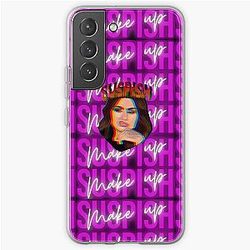 Bailey Sarian Makeup Tshirt - Bailey Sarian Skull Sticker Samsung Galaxy Soft Case RB1608