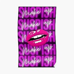 Bailey Sarian Makeup Tshirt - Bailey Sarian Slip Sticker Poster RB1608
