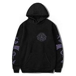 Bailey Sarian Purple Suspish Salmon Hoodie