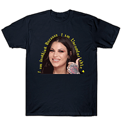 I'm Laughing because i'm uncomfortable DTNK2603 Bailey Sarian T-Shirt