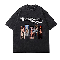 Washed Summer DTNK3003 Bailey Sarian T-Shirt