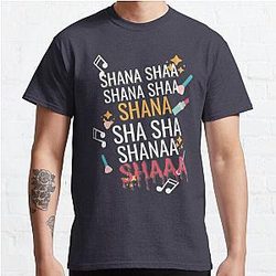 Shana Shaa.. Theme Song- Bailey Sarian Suspish Crime Story Classic T-Shirt RB1608