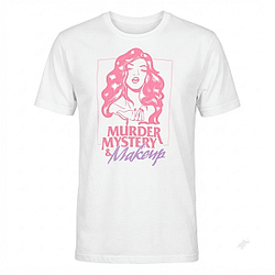 Murder Mystery & Makeup Pink LA2307 Bailey Sarian T-Shirt