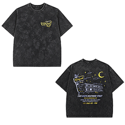 1989 North Nightmare Street LA2307 Bailey Sarian Wash T-Shirt