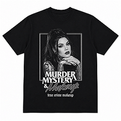 Limited Murder Mystery & Makeup True Crime LA2307 Bailey Sarian T-Shirt