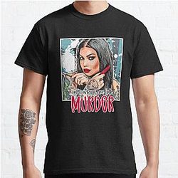 Hot Bailey Sarian On Mondays We Talk Murder Classic T-Shirt RB1608