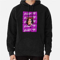 Bailey Sarian Makeup Tshirt - Bailey Sarian Skull Sticker Pullover Hoodie RB1608