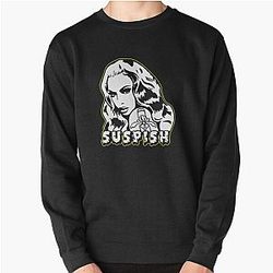 Bailey Sarian Suspish Pullover Sweatshirt RB1608