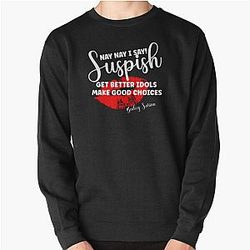 Bailey Sarian Suspish Pullover Sweatshirt RB1608