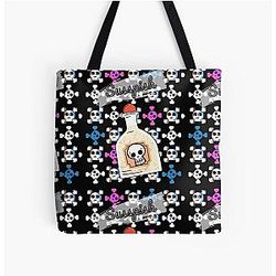 Bailey Sarian MakeupTshirt - Bailey Sarian Mystery Sticker All Over Print Tote Bag RB1608