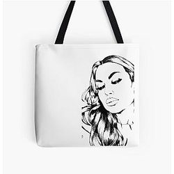 Bailey Sarian Suspish Tshirt All Over Print Tote Bag RB1608