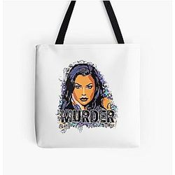Bailey Sarian Mystery Tshirt- Bailey Sarian Murder Sticker All Over Print Tote Bag RB1608