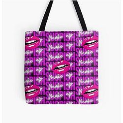 Bailey Sarian Makeup Tshirt - Bailey Sarian Slip Sticker All Over Print Tote Bag RB1608