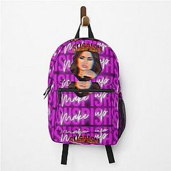 Bailey Sarian Makeup Tshirt - Bailey Sarian Skull Sticker Backpack RB1608